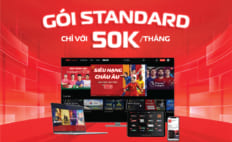 Gói kênh Standard TV360 – chỉ 50k/tháng dùng cho 2 thiết bị