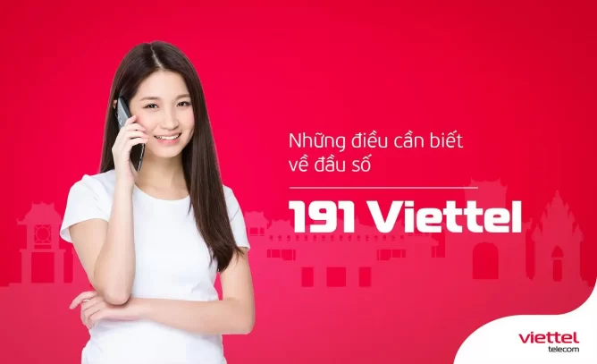 Đầu số 191 Viettel có chức năng gì?