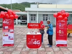 Ngày hội đổi máy 4G phủ sắc đỏ Viettel tại tỉnh Bà Rịa – Vũng Tàu