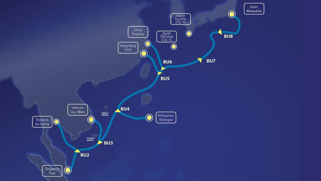 Viettel đặt mục tiêu có 10 tuyến cáp quang biển vào năm 2030